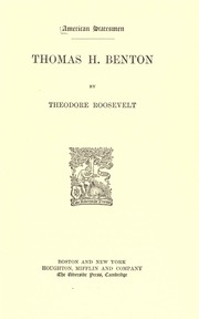 Cover of edition thomasbenton00roosrich