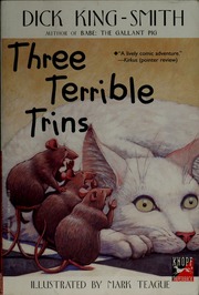 Cover of edition threeterribletri00dick