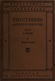 Cover of edition thucydidishistor02thucuoft