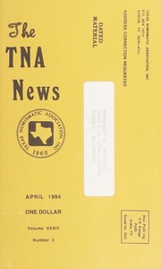 The TNA News: April 1994 Vol. XXXIV No. 2