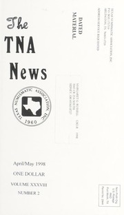 The TNA News: April/ May 1998 Vol. XXXVIII No. 2