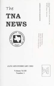 The TNA News: January/February 2003 Vol. XLIII No. 1