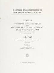 Report of the American Revolution Bicentennial Commission