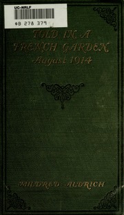 Cover of edition toldinfrenchgardenaldrrich