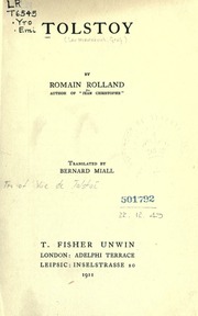 Cover of edition tolstoyroll00rolluoft