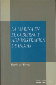 Torres, B  La Marina En El Gobierno Y Administraci...