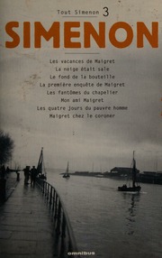 Cover of edition toutsimenon3oeuv0000sime