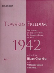 Cover of: Towards freedom
