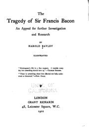 Cover of edition tragedysirfranc00baylgoog
