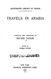 Cover of edition travelsinarabia00stevgoog