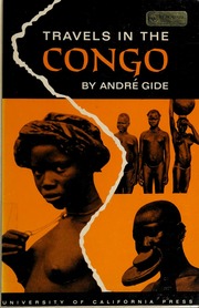 Cover of edition travelsincongo0000gide