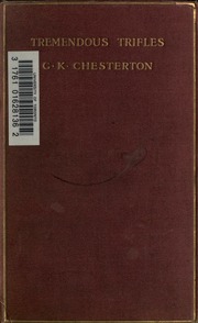 Cover of edition tremendoustrifle00chesuoft
