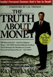 Cover of edition truthaboutmoney00edel