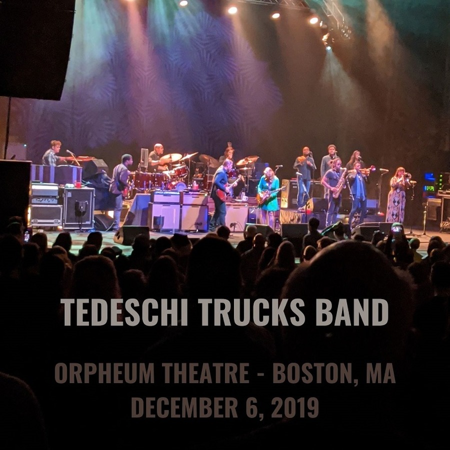 Tedeschi Trucks Band Live at Orpheum Theatre on 2019-12-06 : Free 