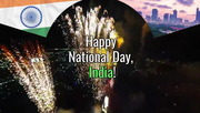 Russia 🇷🇺 - 🎇 Happy #NationalDay, India🇮🇳! 🎆 #IndependenceDayIndia @PMOIndia @NarendraModi @SushmaSwaraj @IndEmbMoscow @RusEmbIndia