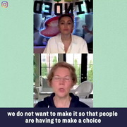 Elizabeth Warren - Nobody should have to choose between protecting their health and exercising their right to vote—and all of us should get involved to make sure we win in November to keep future elections free and fair. Thanks for having me on #BrightMinded, @MileyCyrus!
