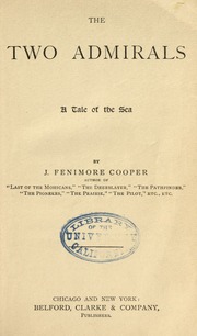 Cover of edition twoadmirals00cooprich