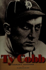Cover of edition tycobb0000alex