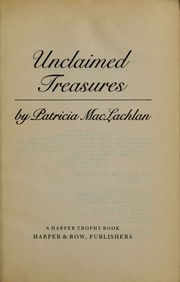 Cover of edition unclaimedtreasur1987macl