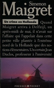 Cover of edition uncrimeenholland0000sime