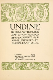 Cover of edition undine00lamo