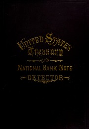 Picture of U.S. Treasury and National Bank Note Detector