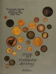 The University Park sale, featuring coins from over 150 different consignors ... [03/06-07/1981]