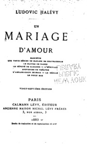 Cover of edition unmariagedamour04halgoog