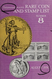 Rare Coin and Stamp List No. 8