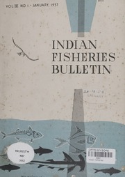Indian Fisheries Bulletin Vol 4 No  1