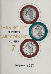 Rare Coin List Number 7