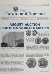 The Paramount Journal: Vol. 3 Issue 1, May/June 1975