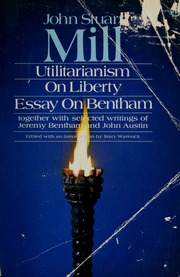 Cover of edition utilitarianismon00john