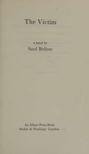 Cover of edition victimnovel0000bell