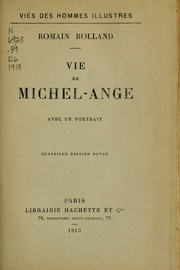 Cover of edition viedemichelangea1913roll