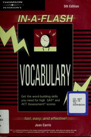 Cover of edition vocabulary00carr