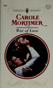 Cover of edition waroflove00mort