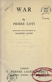 Cover of edition warpierre00lotiuoft