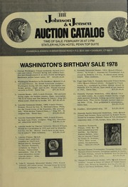 Washington's Birthday Sale 1978