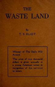 Cover of edition wasteland01elio