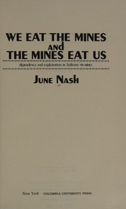 Cover of edition weeatminesminese0000nash