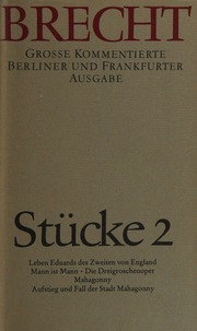 Cover of: Werke: grosse kommentierte Berliner und Frankfurter Ausgabe