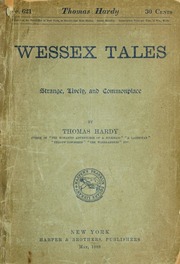 Cover of edition wessextalesstran00hard