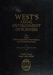Cover of edition westslegalenviro0004cros