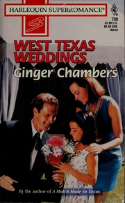 Cover of edition westtexaswedding00cham