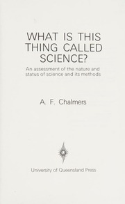Cover of edition whatisthisthingc0000chal_m6a1