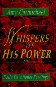Cover of edition whispersofhispow0000amyc