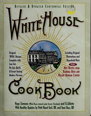 Cover of edition whitehousecookbo00ziem