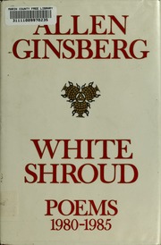 Cover of edition whiteshroudpoems00gins