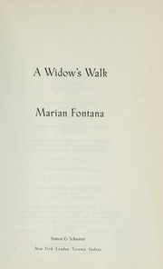 Cover of edition widowswalk00font